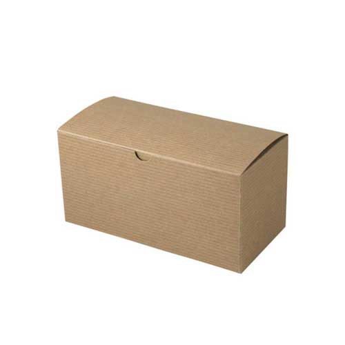 Natural Kraft Folding Gift Boxes | One-Piece Gift Boxes