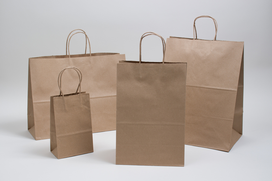 Wholesale Kraft Paper Shopping Bags | Eco-Friendly Bags