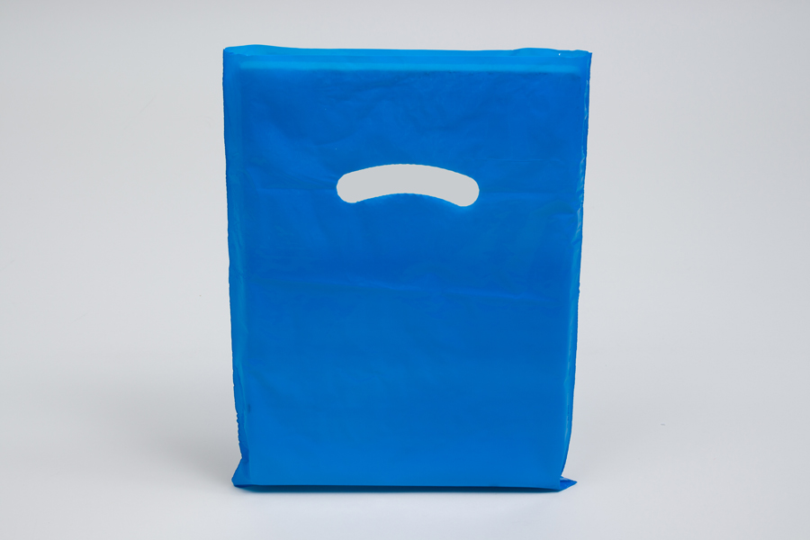 Extra Large Blue Plastic Shopping Bags - 50NP18BL45 - BagsOnNet