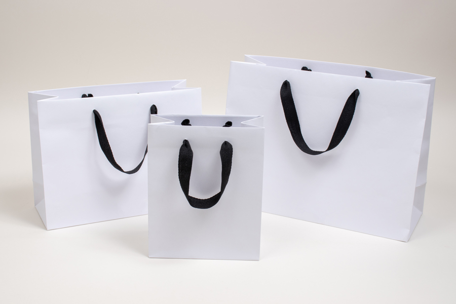 Paper Eurotote Bags with Rope Handles | Splash Packaging