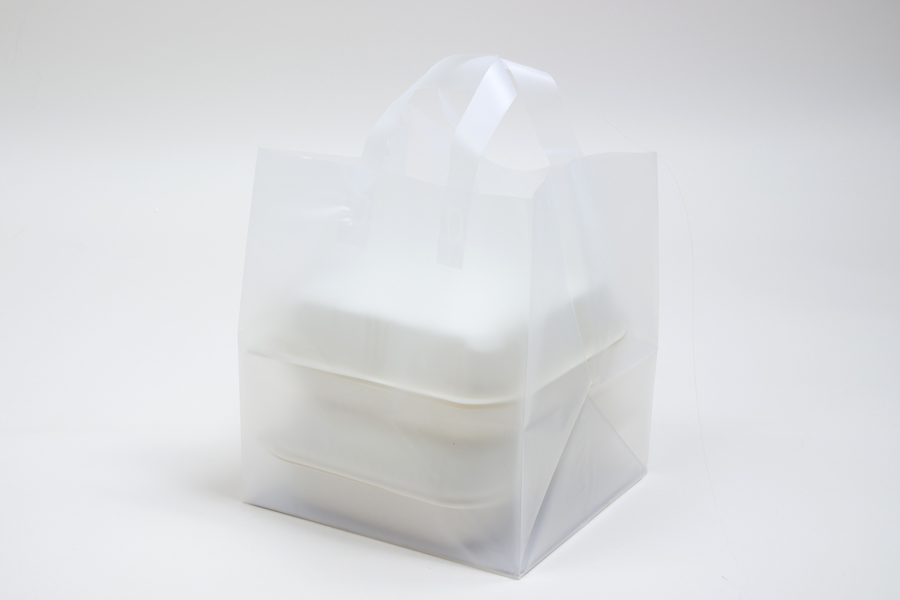 Soft Loop Plastic Handle Bags - 2.5 Mil