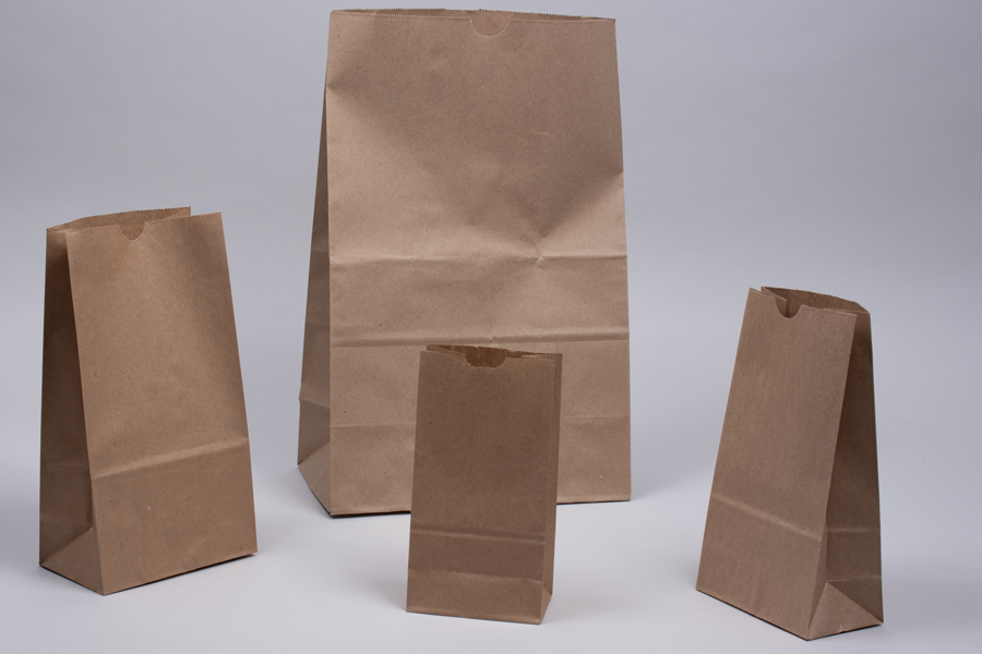 Buy Wholesale China Small White Brown To Go Take Out Pharmacy Grocery Sos  Kraft Paper Lunch Bags & Paper Lunch Bags at USD 0.03
