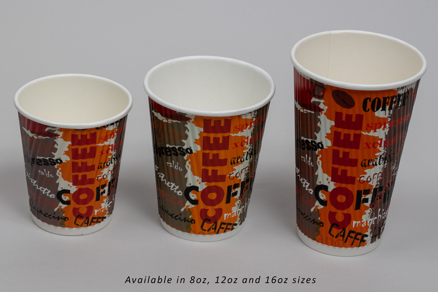 Orange Peel 12oz Plastic Cups | 50ct