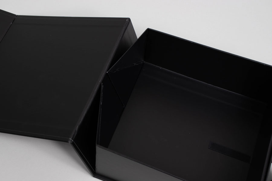 12 X 12 X 4 1 2 Matte Black Magnetic Lid Gift Box