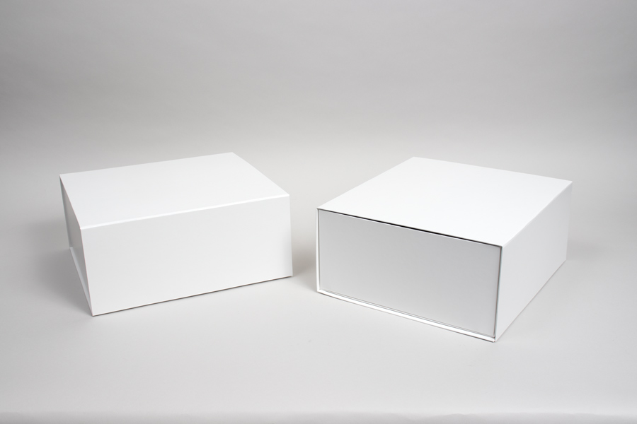 8.58 x 7.77 x 3.70 MEDIUM WHITE VESTA GIFT BOXES