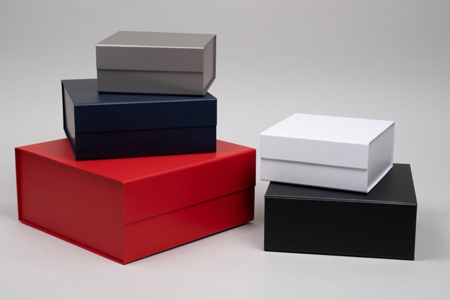 Collapsible Magnetic Lid Gift Boxes - Matte Finish