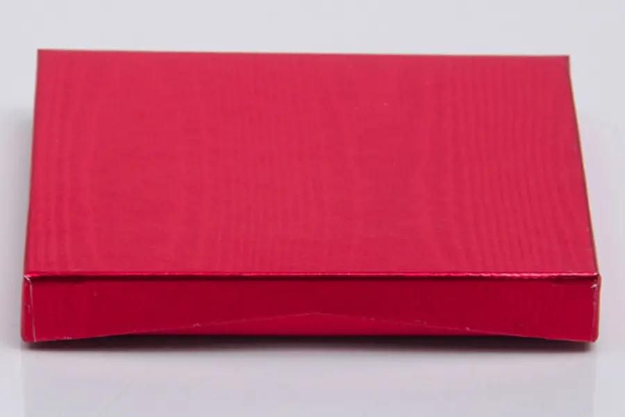 4-5/8X3-3/8X5/8 METALLIC RED PAPER POP UP INSERT