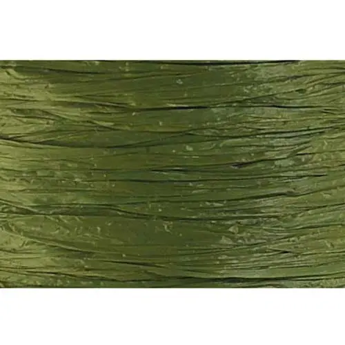 100YDS MATTE WRAPHIA-OLIVE