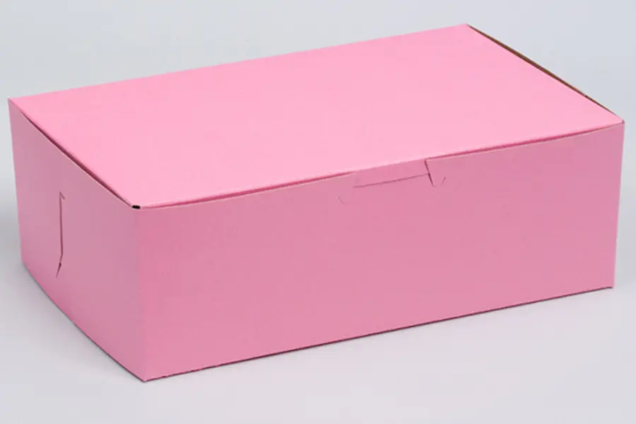 10X7X4 1PC BAKE BOX STRAWBERRY-NO WINDOW