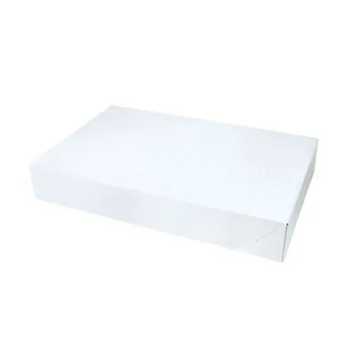 19X12X3 WHITE APPAREL BOX