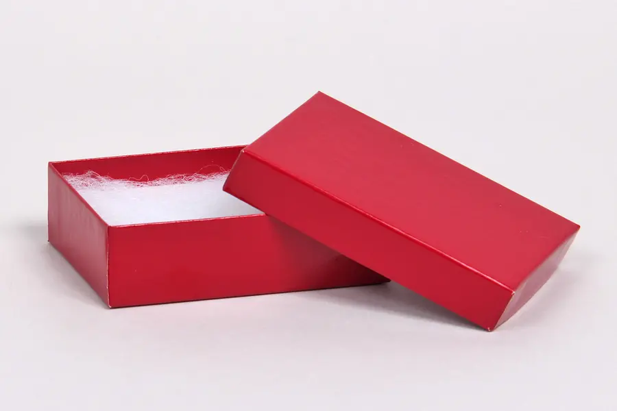 #53 - JEWELRY BOX - CHERRY RED