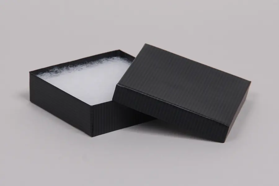 #33 JEWELRY BOXES-BLACK PINSTRIPE