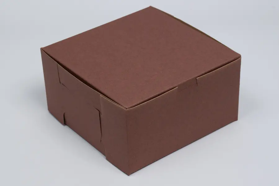 9X9X5 1PC BAKE BOX CHOCO-NO WINDOW