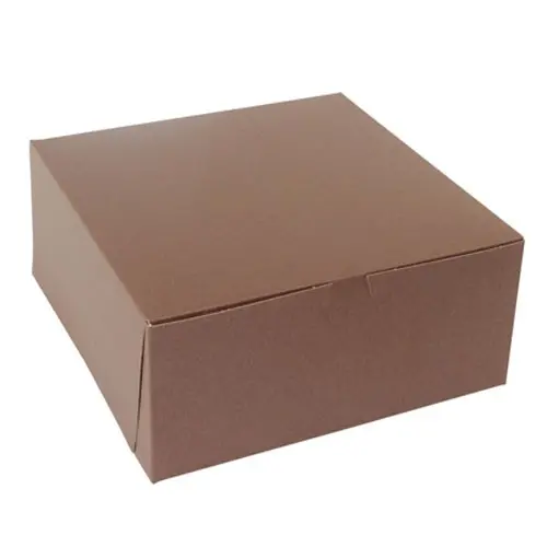 12X12X5 1PC BAKE BOX CHOCO-NO WINDOW