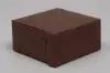 6X6X3 1PC BAKE BOX CHOCO - NO WINDOW