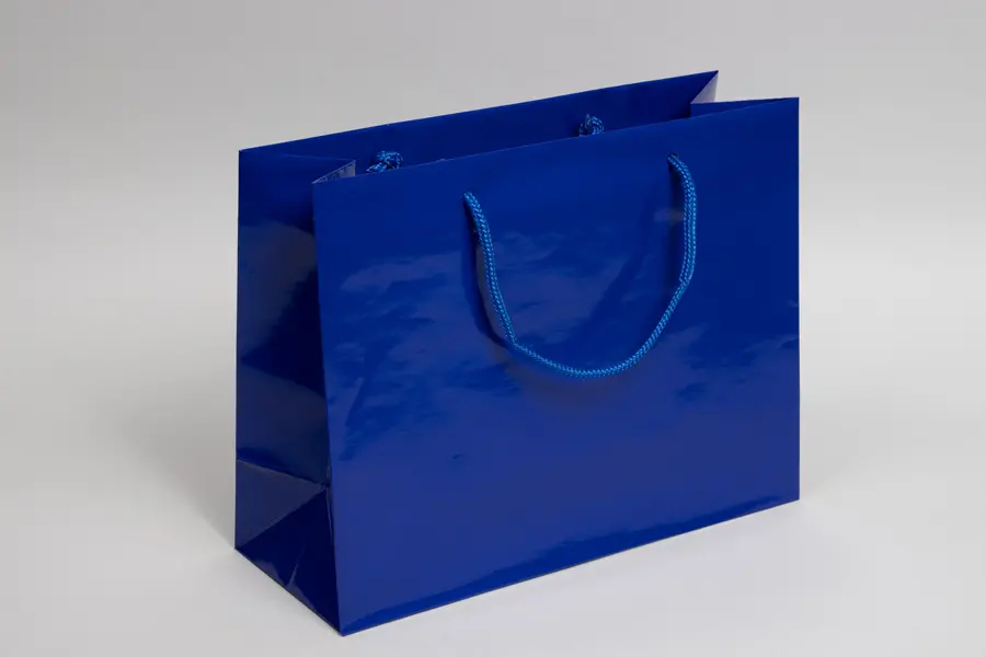 13X5X10 GLOSS ROYAL BLUE EUROTOTE