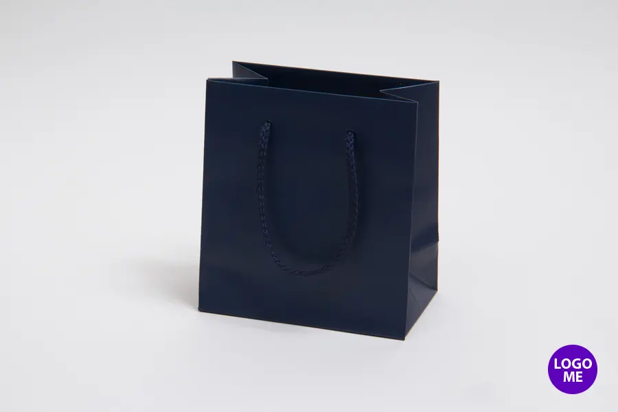 6X3.5X6.5 MATTE LAM NAVY EUROTOTE