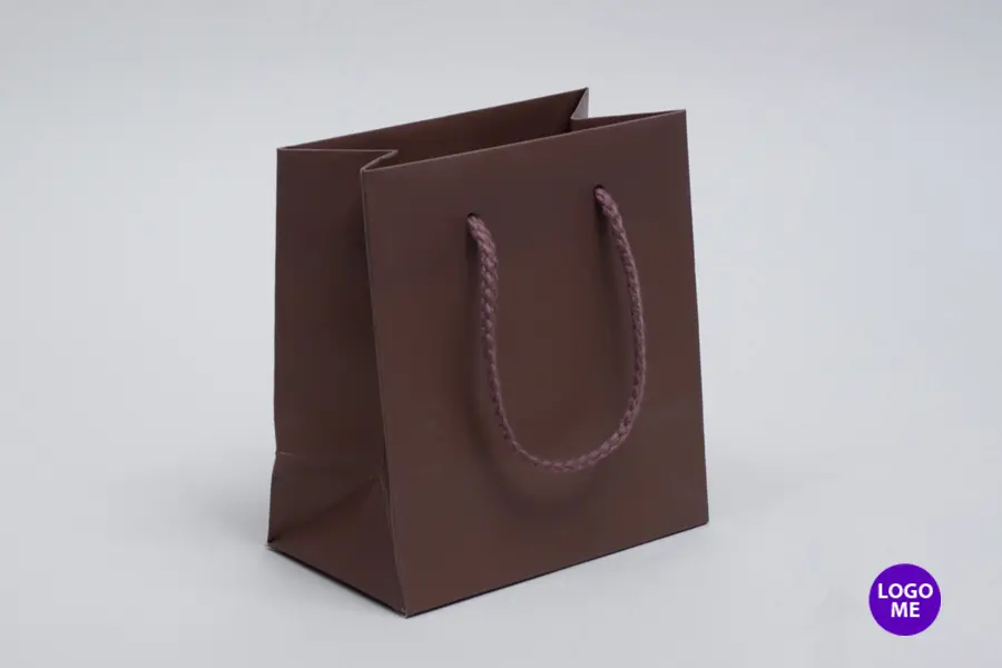 6X3.5X6.5 MATTE LAM MOCHA EUROTOTE