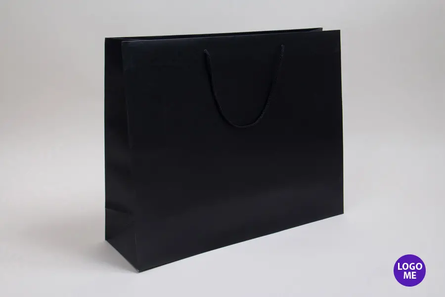 20X6X16 MATTE LAM BLACK EUROTOTE