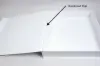 18-1/2X17X3-5/32 MATTE WHITE PLUS-SERIES 7-FLAP MAGNETIC BOX