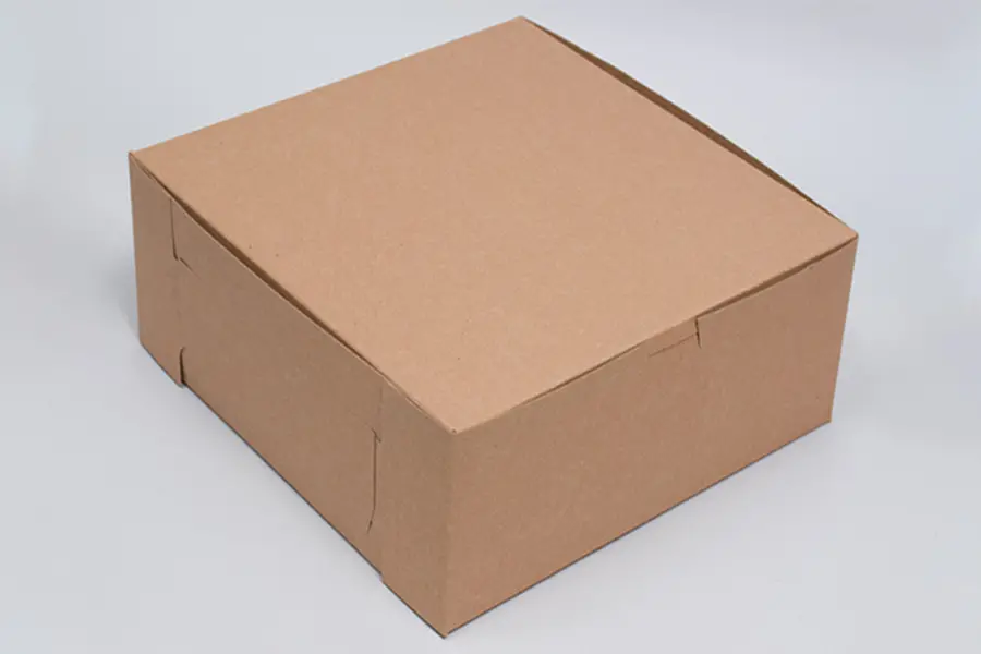 14X14X6 1PC BAKE BOX KRAFT-NO WINDOW