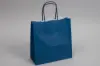 8-3/4 X 3-1/2 X 9 TINTED NAVY SHOP BAG