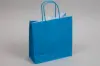 8-3/4 X 3-1/2 X 9 TINTED PROCESS BLUE SHOP BAG