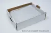 13-1/2 X 11 X 4 WHITE HANDLED TRAY