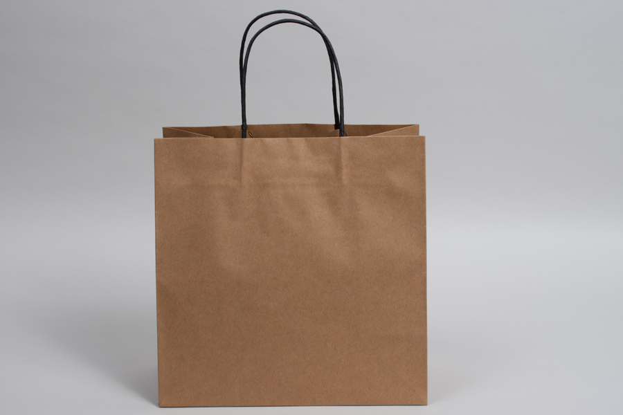 10 x 5 x 10 NATURAL KRAFT MIDTOWN TURN TOP PAPER SHOPPING BAG