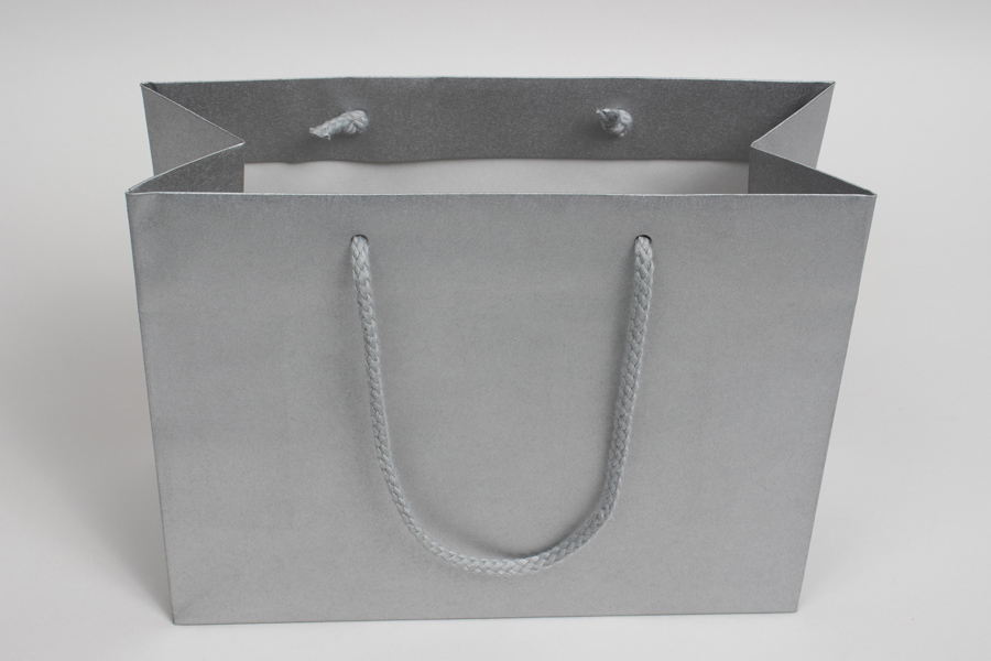 10 x 4 x 8 METALLIC SILVER ENVIRO EUROTOTE