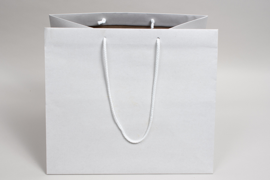 15 x 13 x 13 WHITE KRAFT ENVIRO EUROTOTE TAKEOUT BAG