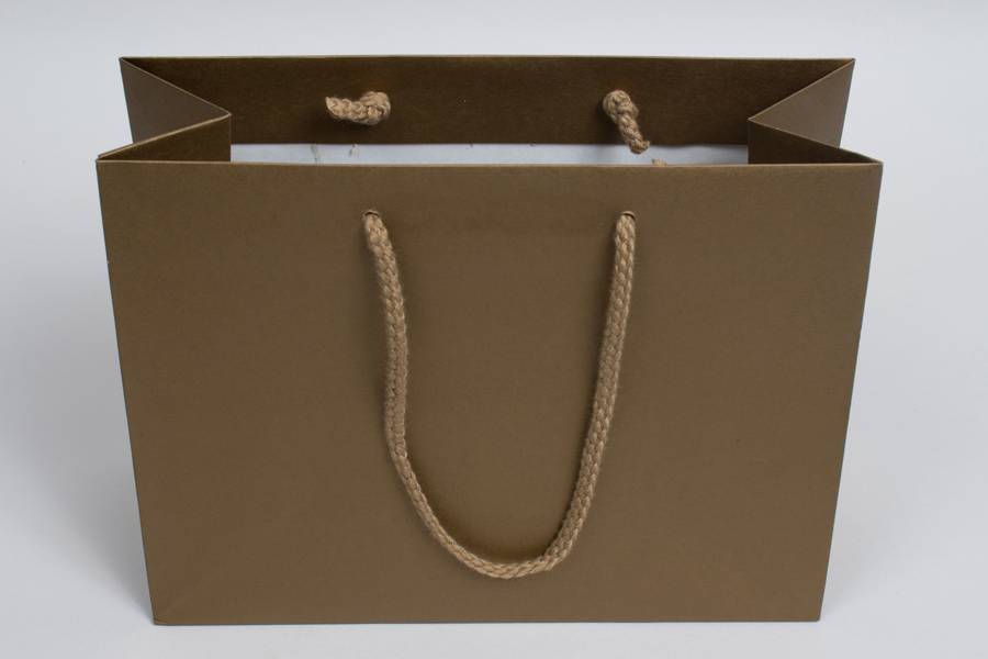 10 x 4 x 8 METALLIC GOLD ENVIRO EUROTOTE