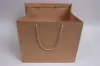 12X12X12 TAKEOUT BAG - NATURAL KRAFT EUROTOTE