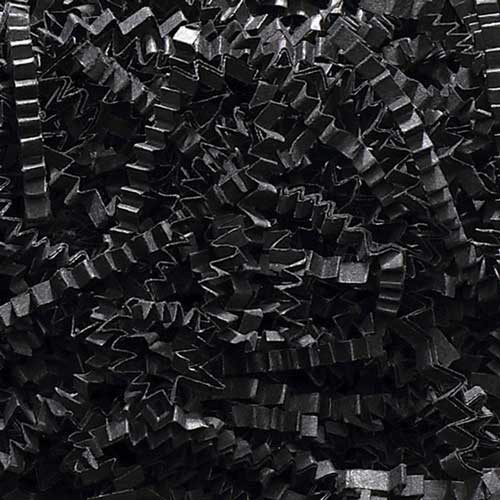 10lb. BLACK CRINKLE PAPER SHRED