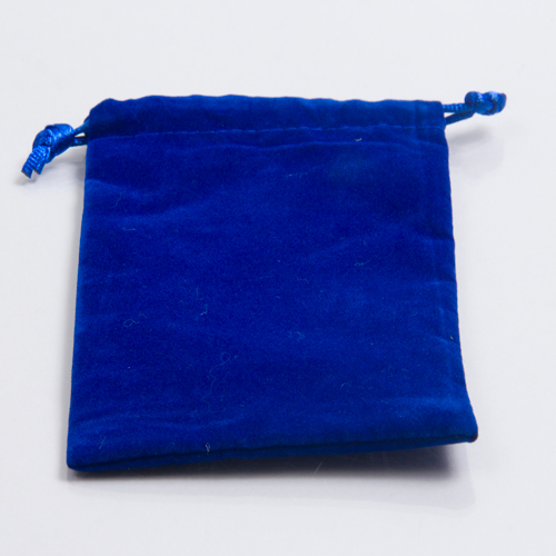 4X5.5 VELVET POUCH ROYAL BLUE