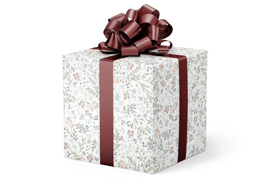 24-in x 417-ft Winter Garden Gift Wrap (GW-9496)