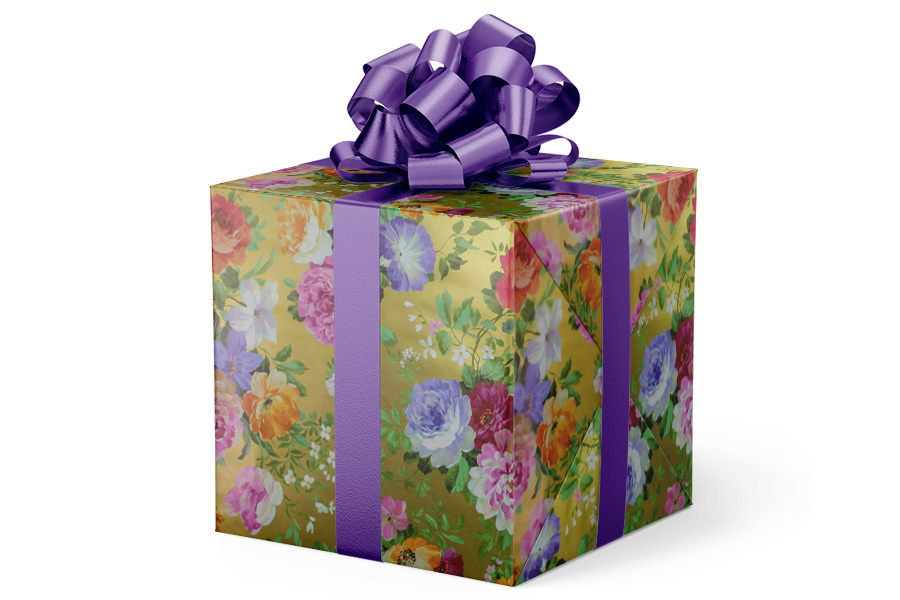 24-in x 417-ft Spring Bouquet Gift Wrap (GW-9528)