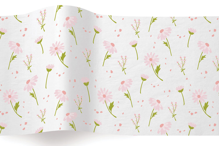 20 x 30 SATINWRAP TISSUE PAPER – BLOOMING FIELD