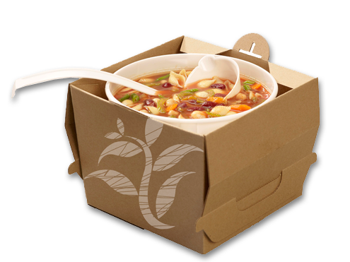 Soup packaging clearance