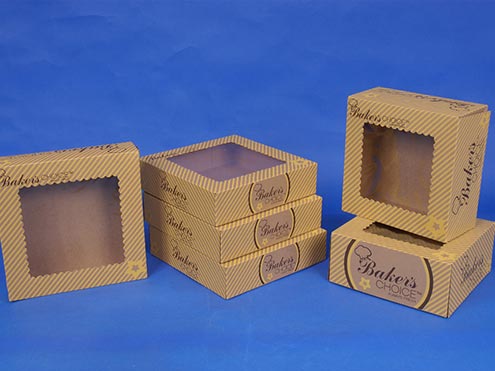Classic Kraft Bakery Boxes