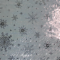 White Christmas Snowflake Metallized